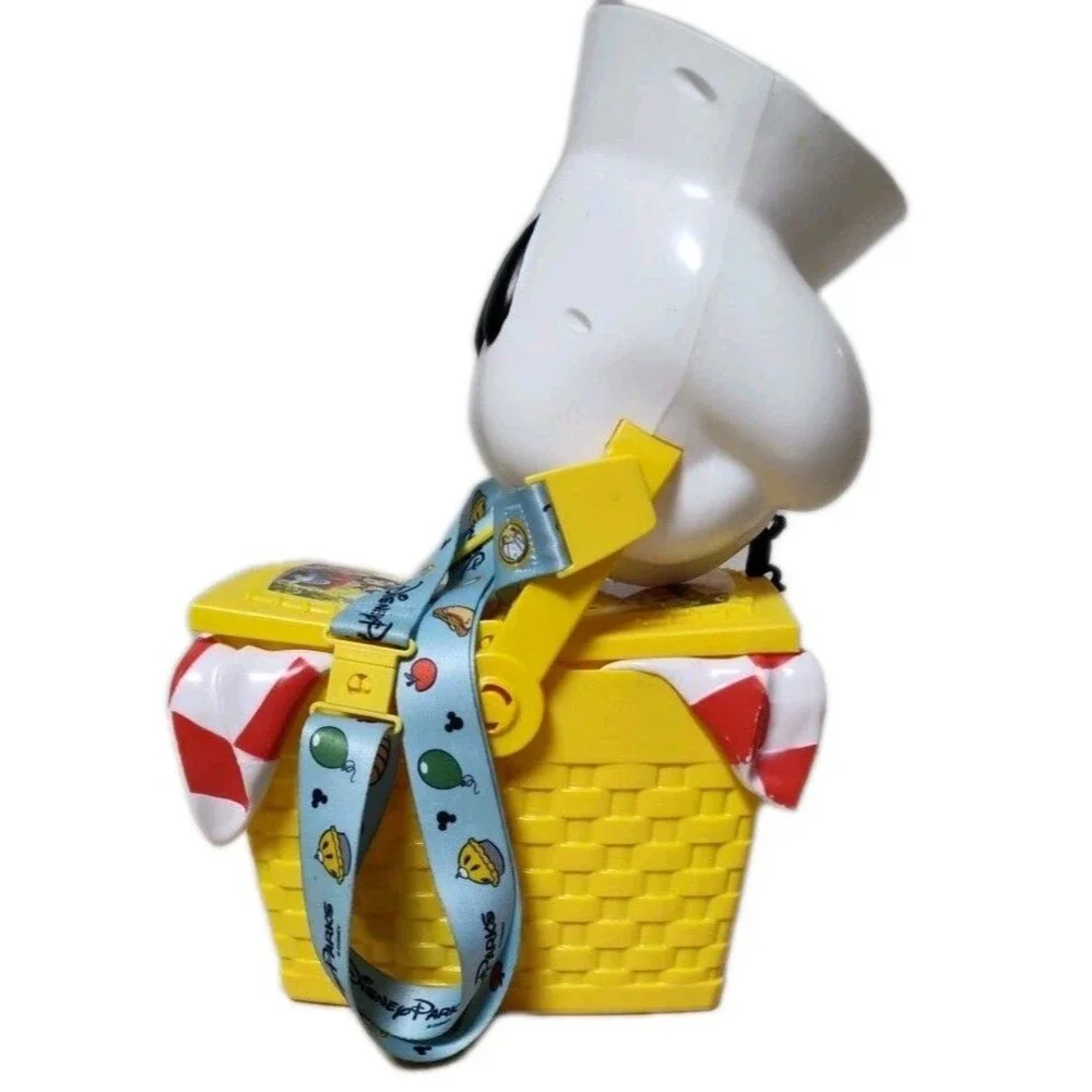 Disney Parks Mickey & Minnie's Runaway Railway Picnic Basket Popcorn‎ Bucket